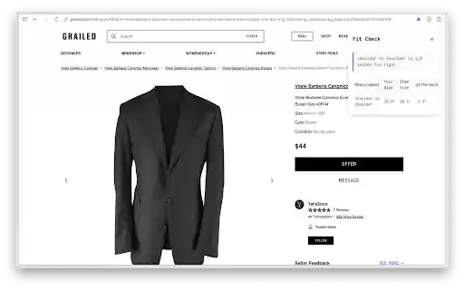FitCheck from Chrome web store to be run with OffiDocs Chromium online FitCheck from Chrome web store to be run with OffiDocs Chromium online