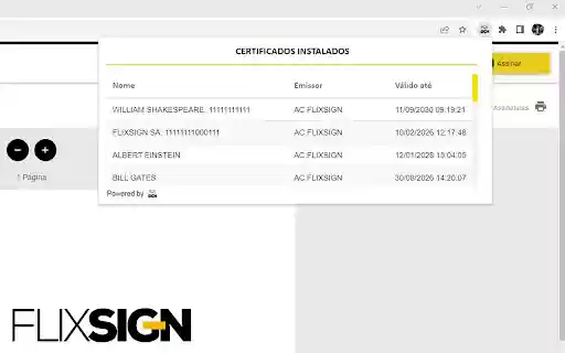Flixsign Web PKI from Chrome web store to be run with OffiDocs Chromium online Flixsign Web PKI from Chrome web store to be run with OffiDocs Chromium online