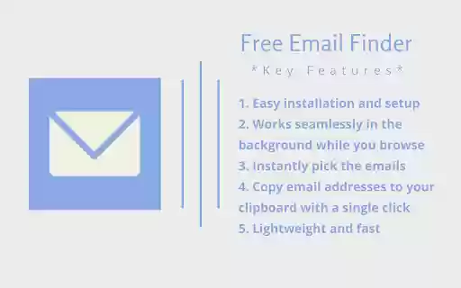 Free Email Finder from Chrome web store to be run with OffiDocs Chromium online Free Email Finder from Chrome web store to be run with OffiDocs Chromium online