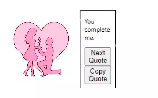 Free Romantic Quotes from Chrome web store to be run with OffiDocs Chromium online Free Romantic Quotes from Chrome web store to be run with OffiDocs Chromium online