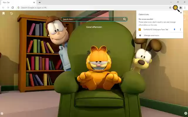 Garfield HD Wallpaper New Tab from Chrome web store to be run with OffiDocs Chromium online Garfield HD Wallpaper New Tab from Chrome web store to be run with OffiDocs Chromium online