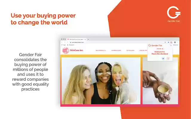 Gender Fair from Chrome web store to be run with OffiDocs Chromium online Gender Fair from Chrome web store to be run with OffiDocs Chromium online