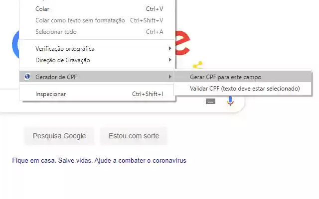 Gerador de CPF from Chrome web store to be run with OffiDocs Chromium online Gerador de CPF from Chrome web store to be run with OffiDocs Chromium online