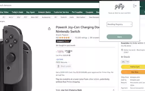 gifty from Chrome web store to be run with OffiDocs Chromium online gifty from Chrome web store to be run with OffiDocs Chromium online