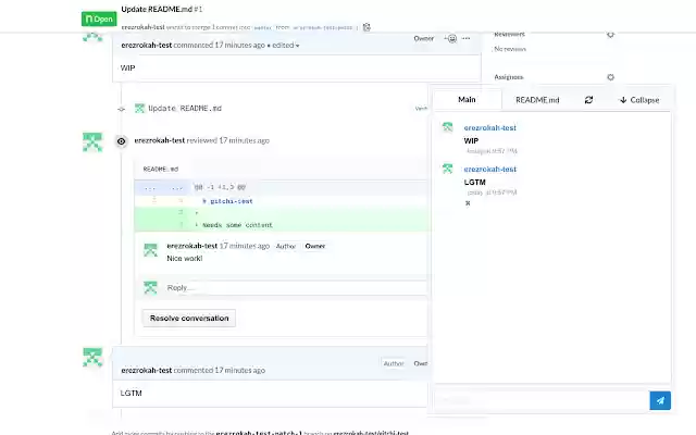 Gitchi from Chrome web store to be run with OffiDocs Chromium online Gitchi from Chrome web store to be run with OffiDocs Chromium online