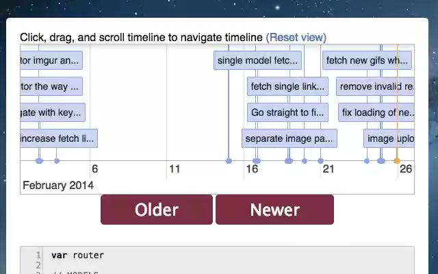 Git Time Machine from Chrome web store to be run with OffiDocs Chromium online Git Time Machine from Chrome web store to be run with OffiDocs Chromium online