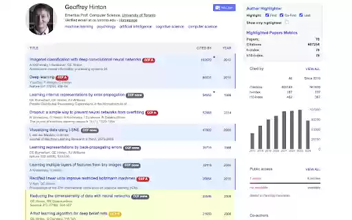 Google Scholar Author Highlighter from Chrome web store to be run with OffiDocs Chromium online Google Scholar Author Highlighter from Chrome web store to be run with OffiDocs Chromium online