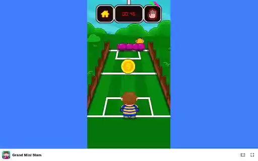 Grand Mini Slam Pick up and throw balls to dominate the court! from Chrome web store to be run with OffiDocs Chromium online Grand Mini Slam Pick up and throw balls to dominate the court! from Chrome web store to be run with OffiDocs Chromium online