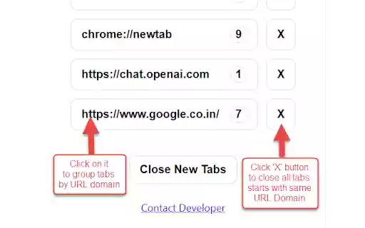 Group or Close Similar Tabs Close New Tabs from Chrome web store to be run with OffiDocs Chromium online Group or Close Similar Tabs Close New Tabs from Chrome web store to be run with OffiDocs Chromium online