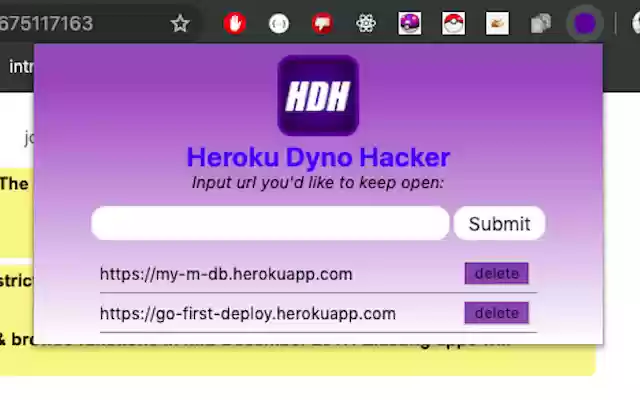 Heroku Dyno Hacker from Chrome web store to be run with OffiDocs Chromium online Heroku Dyno Hacker from Chrome web store to be run with OffiDocs Chromium online