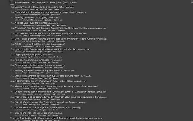 HN After Dark from Chrome web store to be run with OffiDocs Chromium online HN After Dark from Chrome web store to be run with OffiDocs Chromium online