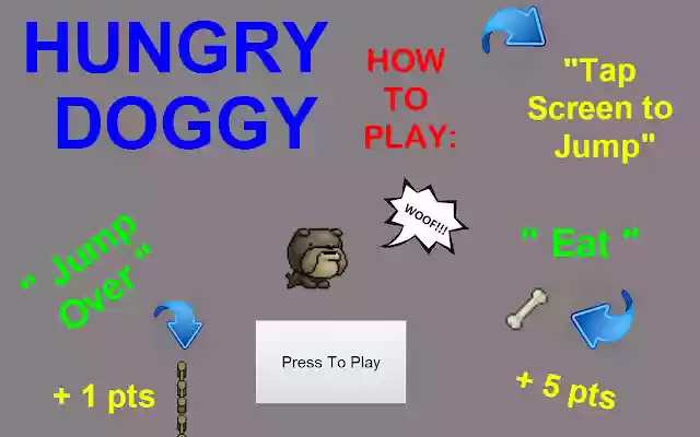 Hungry Doggy from Chrome web store to be run with OffiDocs Chromium online Hungry Doggy from Chrome web store to be run with OffiDocs Chromium online