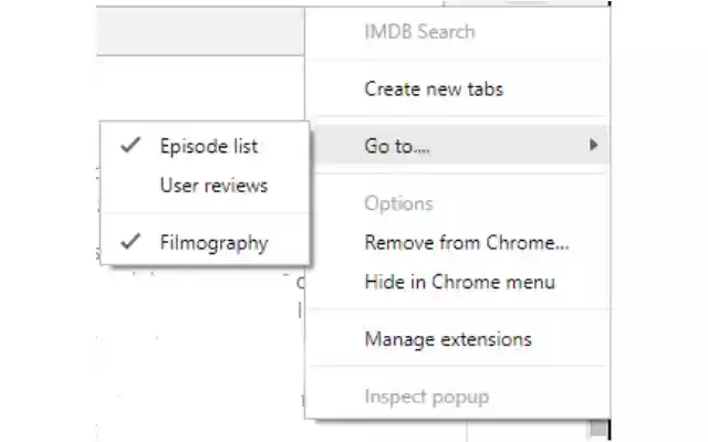 IMDB Search from Chrome web store to be run with OffiDocs Chromium online IMDB Search from Chrome web store to be run with OffiDocs Chromium online
