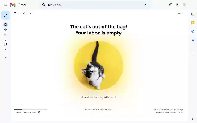 Inbox Zero Cats for Gmail from Chrome web store to be run with OffiDocs Chromium online Inbox Zero Cats for Gmail from Chrome web store to be run with OffiDocs Chromium online