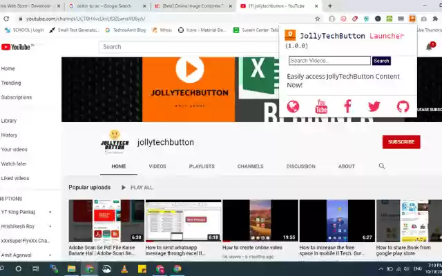 JollyTechButton from Chrome web store to be run with OffiDocs Chromium online JollyTechButton from Chrome web store to be run with OffiDocs Chromium online