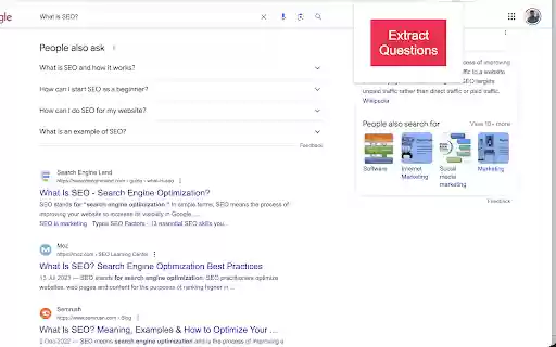 Jonjos PAA Extractor Tool from Chrome web store to be run with OffiDocs Chromium online Jonjos PAA Extractor Tool from Chrome web store to be run with OffiDocs Chromium online