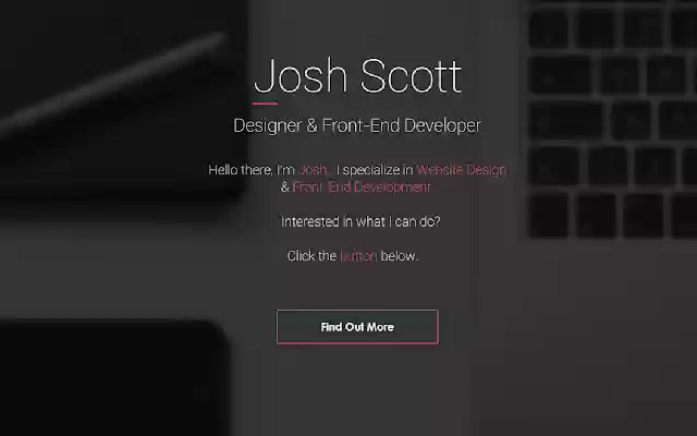 Josh Scott Portfolio from Chrome web store to be run with OffiDocs Chromium online Josh Scott Portfolio from Chrome web store to be run with OffiDocs Chromium online