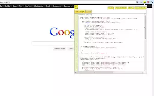 JScript tricks from Chrome web store to be run with OffiDocs Chromium online JScript tricks from Chrome web store to be run with OffiDocs Chromium online