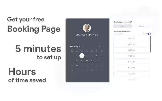 Koalendar: Free Appointment Booking Software from Chrome web store to be run with OffiDocs Chromium online Koalendar: Free Appointment Booking Software from Chrome web store to be run with OffiDocs Chromium online
