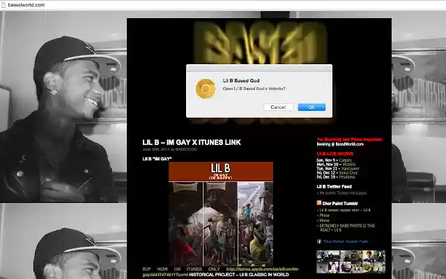 Lil B Based God from Chrome web store to be run with OffiDocs Chromium online Lil B Based God from Chrome web store to be run with OffiDocs Chromium online