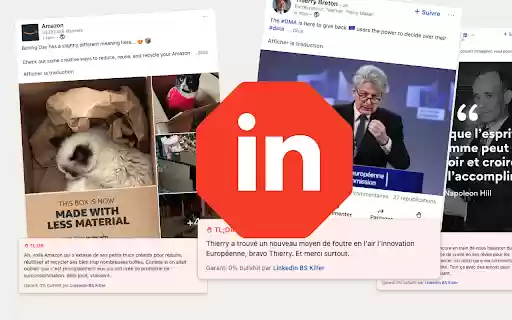 LinkedIn Bullshit Blocker from Chrome web store to be run with OffiDocs Chromium online LinkedIn Bullshit Blocker from Chrome web store to be run with OffiDocs Chromium online
