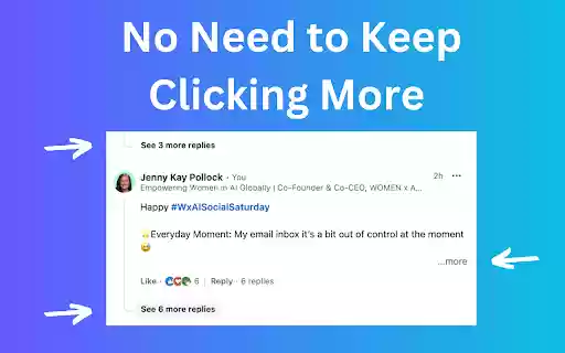 LinkedIn Expand All from Chrome web store to be run with OffiDocs Chromium online LinkedIn Expand All from Chrome web store to be run with OffiDocs Chromium online