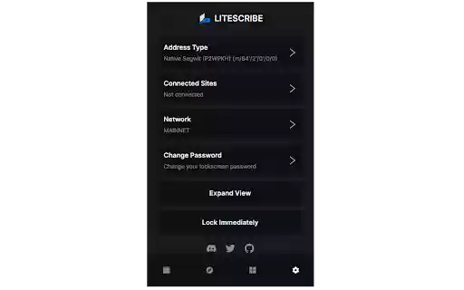 Litescribe Wallet from Chrome web store to be run with OffiDocs Chromium online Litescribe Wallet from Chrome web store to be run with OffiDocs Chromium online