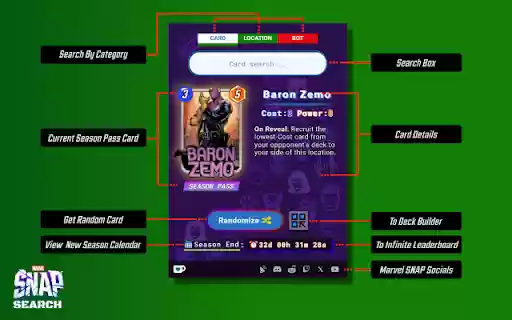 Marvel SNAP Search from Chrome web store to be run with OffiDocs Chromium online Marvel SNAP Search from Chrome web store to be run with OffiDocs Chromium online