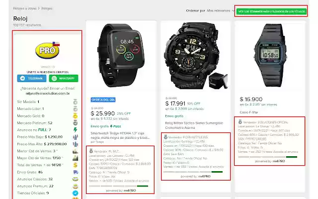 Mercado Libre PRO Chile from Chrome web store to be run with OffiDocs Chromium online Mercado Libre PRO Chile from Chrome web store to be run with OffiDocs Chromium online