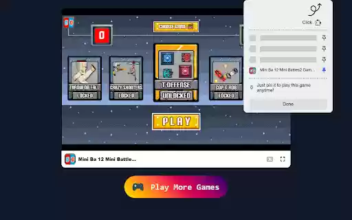 Mini Ba 12 Mini Battles2 Game in Browser Free Offline available from Chrome web store to be run with OffiDocs Chromium online Mini Ba 12 Mini Battles2 Game in Browser Free Offline available from Chrome web store to be run with OffiDocs Chromium online