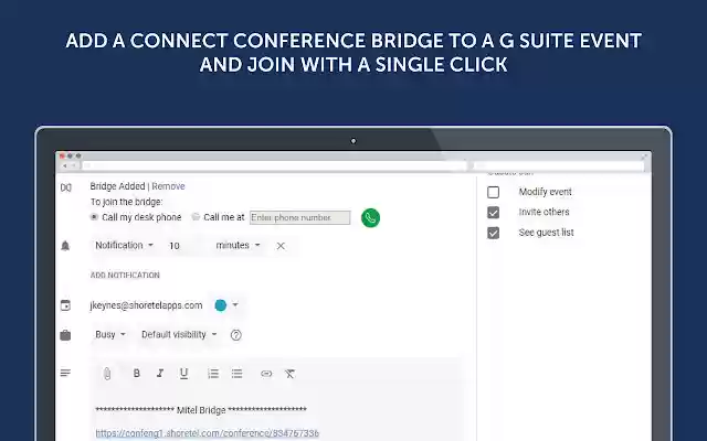 Mitel Connect from Chrome web store to be run with OffiDocs Chromium online Mitel Connect from Chrome web store to be run with OffiDocs Chromium online