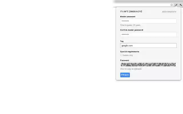 Motornyy Passwords from Chrome web store to be run with OffiDocs Chromium online Motornyy Passwords from Chrome web store to be run with OffiDocs Chromium online