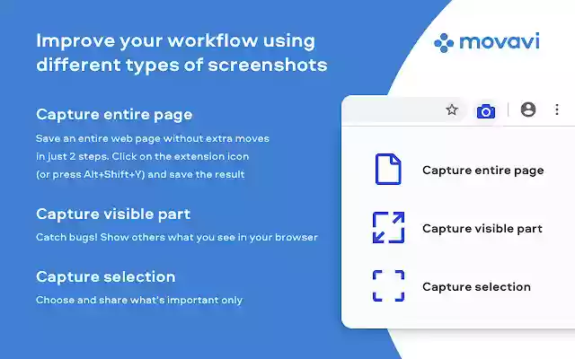 Movavi ScreenShot Chrome Extension from Chrome web store to be run with OffiDocs Chromium online Movavi ScreenShot Chrome Extension from Chrome web store to be run with OffiDocs Chromium online