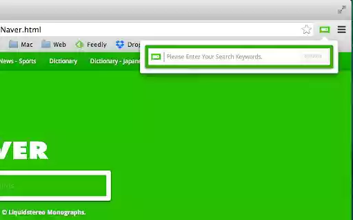 네이버 검색 / Naver Quick Search from Chrome web store to be run with OffiDocs Chromium online 네이버 검색 / Naver Quick Search from Chrome web store to be run with OffiDocs Chromium online