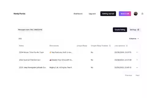 Nerdy Panda FB Marketplace Chatbot from Chrome web store to be run with OffiDocs Chromium online Nerdy Panda FB Marketplace Chatbot from Chrome web store to be run with OffiDocs Chromium online