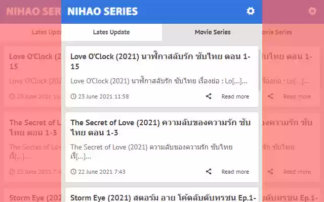 Nihao Series Latest Update Series News from Chrome web store to be run with OffiDocs Chromium online Nihao Series Latest Update Series News from Chrome web store to be run with OffiDocs Chromium online