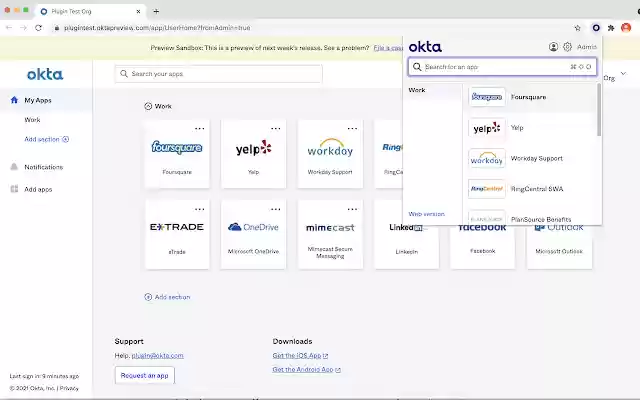 Okta Browser Plugin from Chrome web store to be run with OffiDocs Chromium online Okta Browser Plugin from Chrome web store to be run with OffiDocs Chromium online