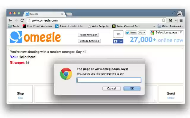 Omegler from Chrome web store to be run with OffiDocs Chromium online Omegler from Chrome web store to be run with OffiDocs Chromium online