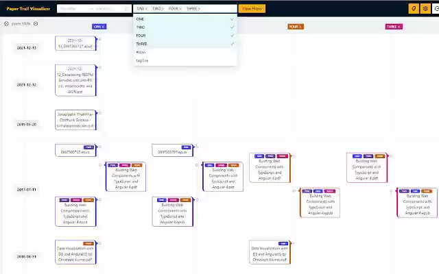 Paper Trail Visualizer from Chrome web store to be run with OffiDocs Chromium online Paper Trail Visualizer from Chrome web store to be run with OffiDocs Chromium online