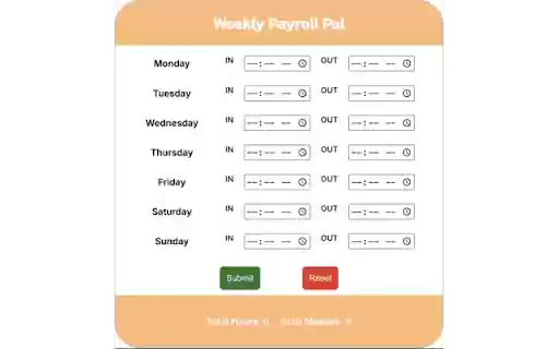 Payroll Pal from Chrome web store to be run with OffiDocs Chromium online Payroll Pal from Chrome web store to be run with OffiDocs Chromium online