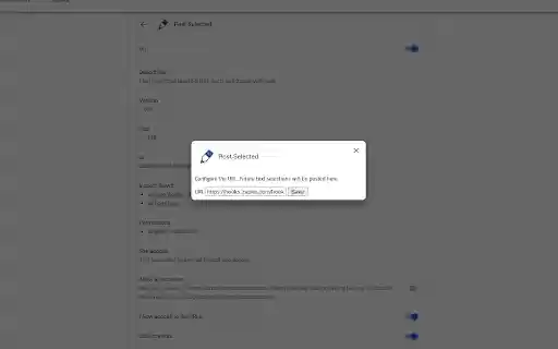 Post Selected from Chrome web store to be run with OffiDocs Chromium online Post Selected from Chrome web store to be run with OffiDocs Chromium online