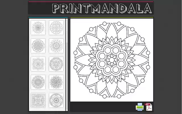 Print Mandalas from Chrome web store to be run with OffiDocs Chromium online Print Mandalas from Chrome web store to be run with OffiDocs Chromium online