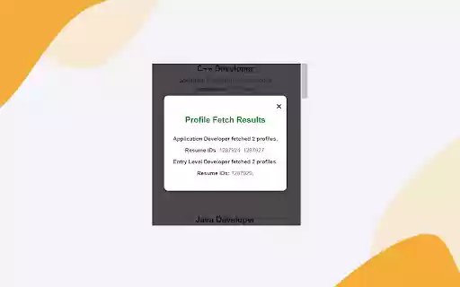 Profile Glance from Chrome web store to be run with OffiDocs Chromium online Profile Glance from Chrome web store to be run with OffiDocs Chromium online