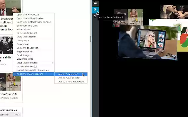 Quick moodboards from Chrome web store to be run with OffiDocs Chromium online Quick moodboards from Chrome web store to be run with OffiDocs Chromium online