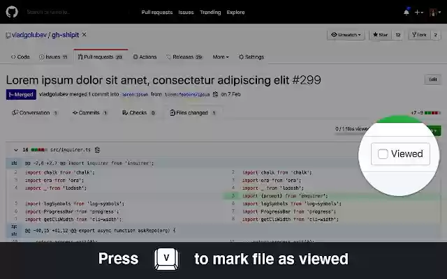 Quick Review for GitHub from Chrome web store to be run with OffiDocs Chromium online Quick Review for GitHub from Chrome web store to be run with OffiDocs Chromium online