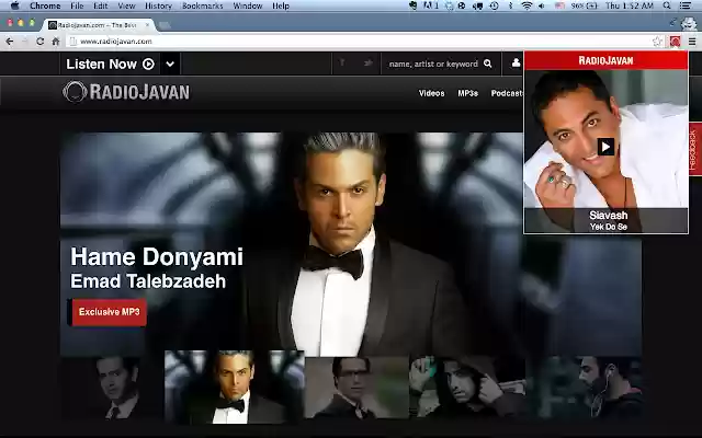 Radio Javan Player from Chrome web store to be run with OffiDocs Chromium online Radio Javan Player from Chrome web store to be run with OffiDocs Chromium online