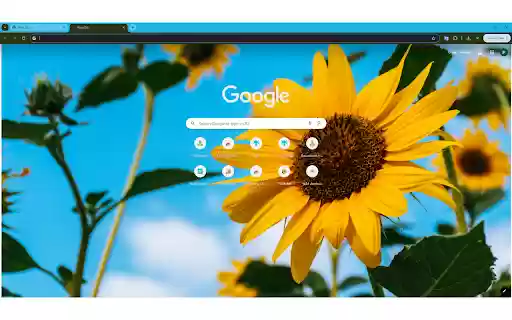 Relax with sunflowers from Chrome web store to be run with OffiDocs Chromium online Relax with sunflowers from Chrome web store to be run with OffiDocs Chromium online