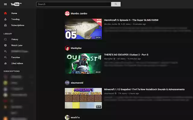 Replace YouTubes Home with Subscriptions from Chrome web store to be run with OffiDocs Chromium online Replace YouTubes Home with Subscriptions from Chrome web store to be run with OffiDocs Chromium online