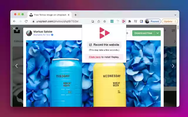 Replay Launcher from Chrome web store to be run with OffiDocs Chromium online Replay Launcher from Chrome web store to be run with OffiDocs Chromium online