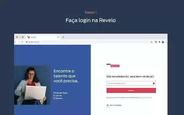Revelo Recruiter from Chrome web store to be run with OffiDocs Chromium online Revelo Recruiter from Chrome web store to be run with OffiDocs Chromium online